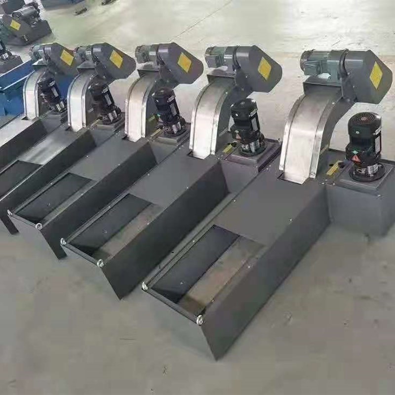 徐州提升链板碎料机 水平式数控C机床链板式排屑机 输送机链板