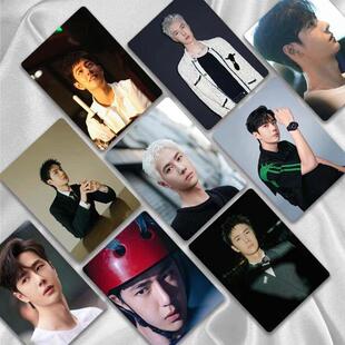 王一博镭射小卡非官方正版周翊然檀健次周深肖战明星自印卡片周边
