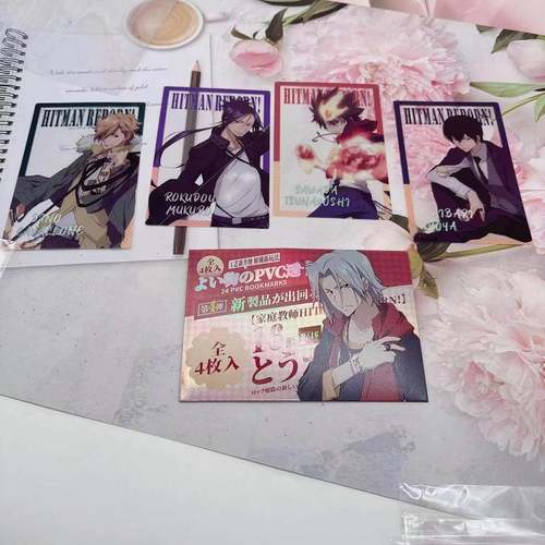 家庭教师周边pvc透卡沢田纲吉狱寺隼人二次元谷子透明拍照透卡