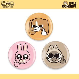 暹罗厘普周边比格多栋秀珍二次元动漫表情包吧唧胸章马口铁徽章