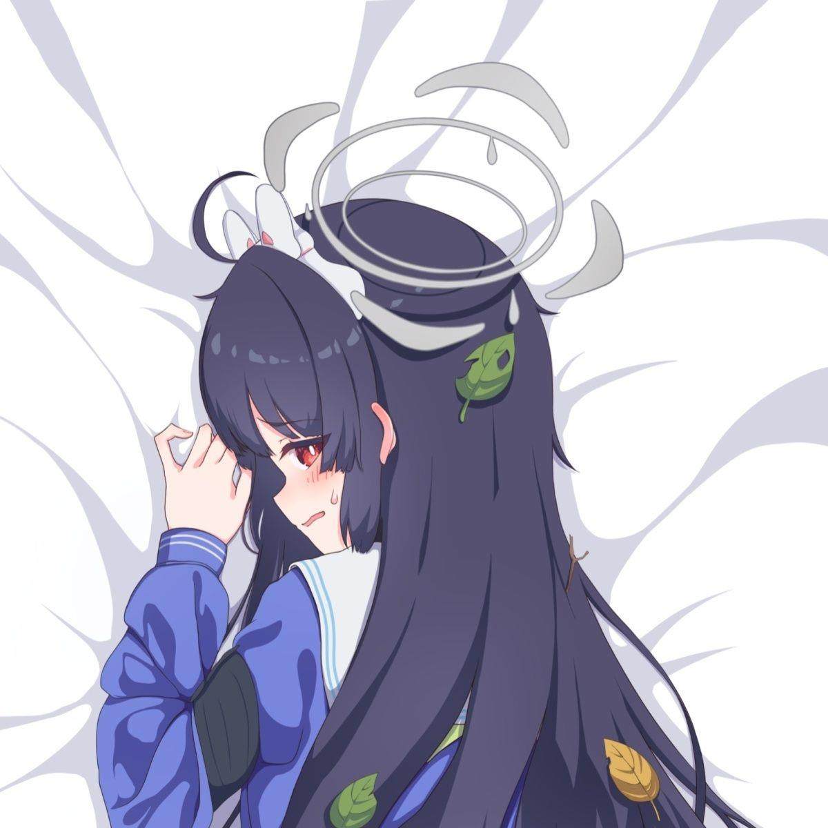 蔚蓝档案霞沢美游等身抱枕游戏二次元长条枕套超软可爱萝莉新款