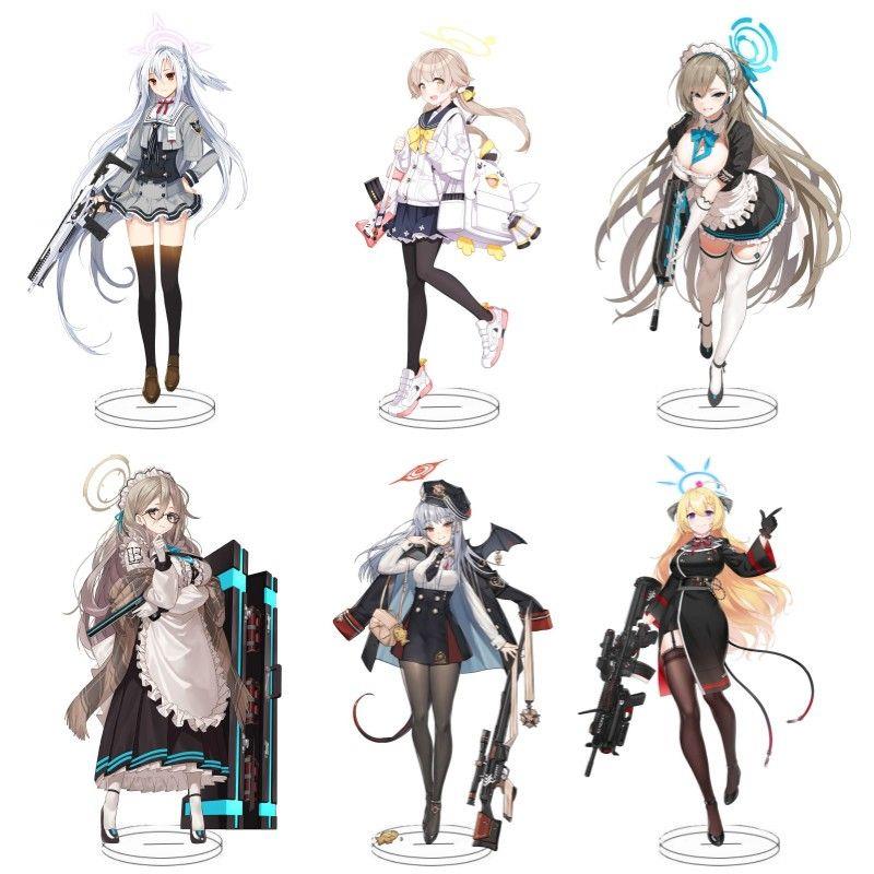 蔚蓝档案碧蓝档案白子阿露瞬晴绫音艾米爱莉椿亚克力立牌周边模型