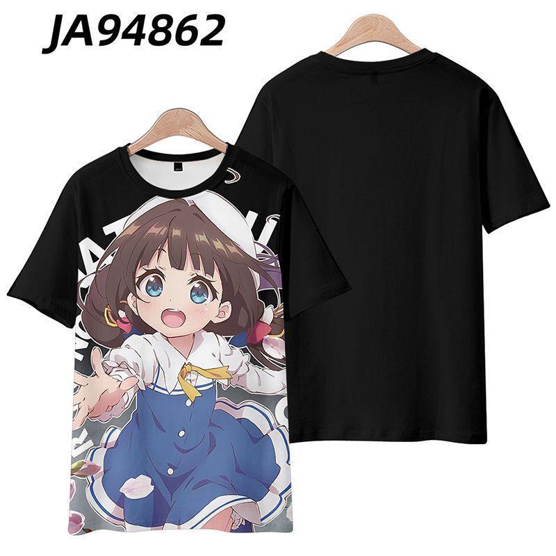 雏鹤爱痛衣服龙王的工作动漫周边T恤二次元青少年宅文化短袖短裤