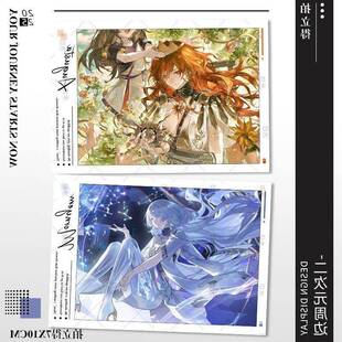 鸣潮周边莫宁奥古斯塔尤诺琳奈拍立得小卡高颜值纪念摆件自印小卡