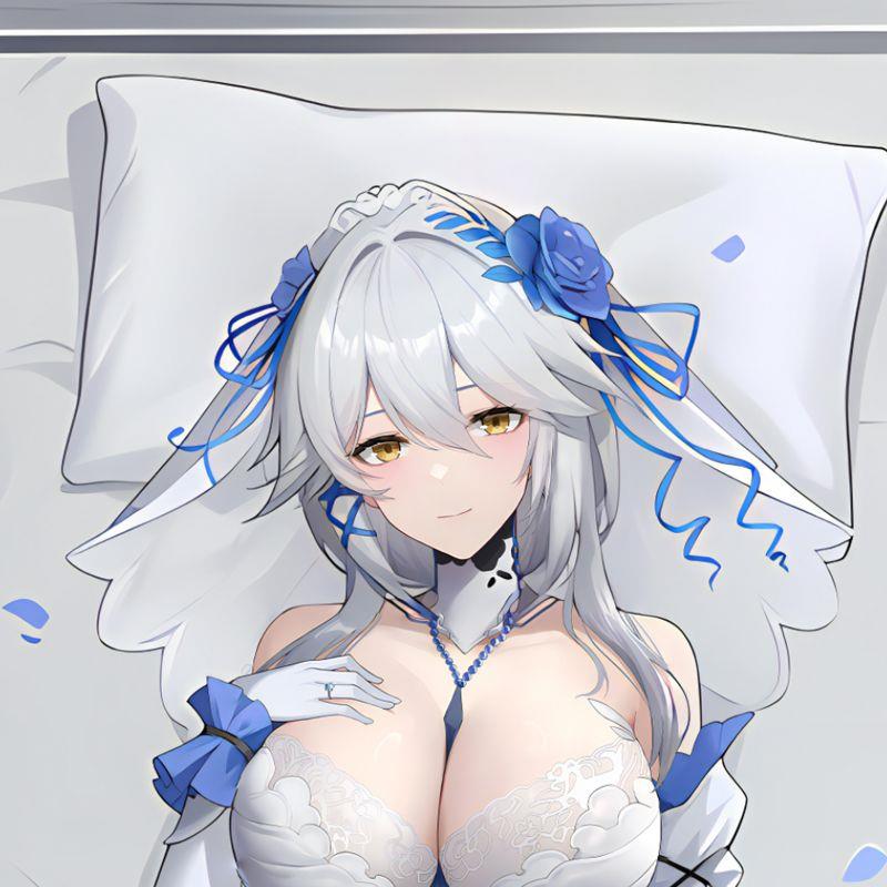 尘白禁区里芙无限之视花嫁等身抱枕套 二次元动漫游戏周边宅男