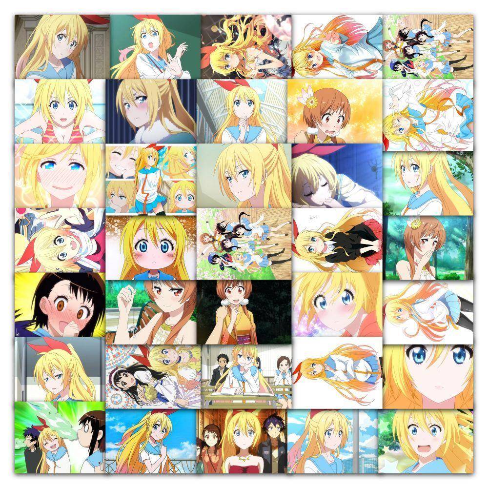 189伪恋桐崎千棘动漫贴纸高颜值爆款新款贴画装饰手机壳行李箱