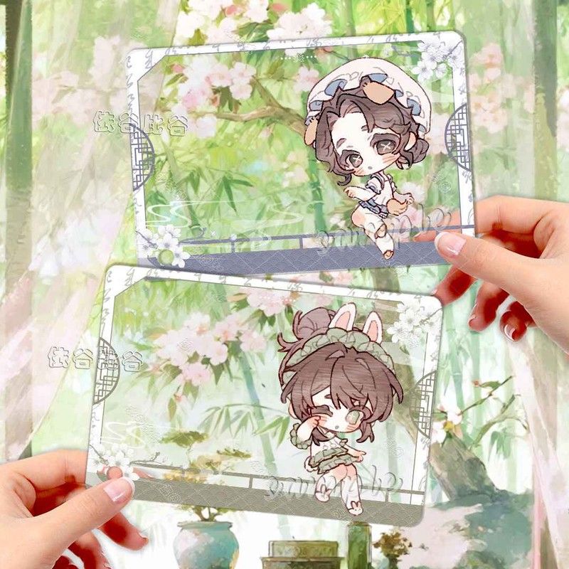 园丁医生小女孩记者第五人格同人周边q版透卡小卡拍照合影卡物料X图片