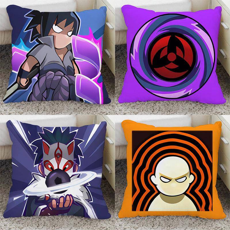 火影忍者手游技能抱枕游戏周边靠枕秘卷宿舍卧室床头靠垫生日礼物