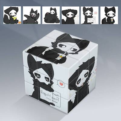 changed兽化实验室三阶拼图魔方同人周边学生益智玩具解压礼物女