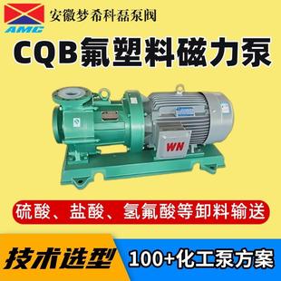 磁力泵耐酸碱化工介质卸料安全无泄漏氟塑料防腐化工泵耐腐蚀水泵