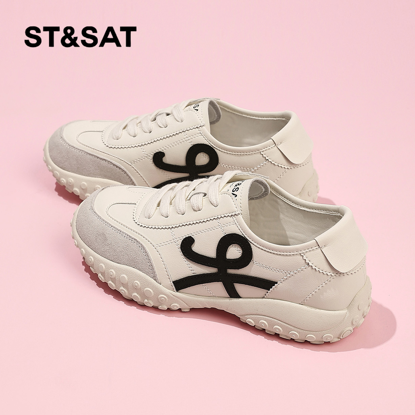 星期六时尚气质百搭超火女士白鞋