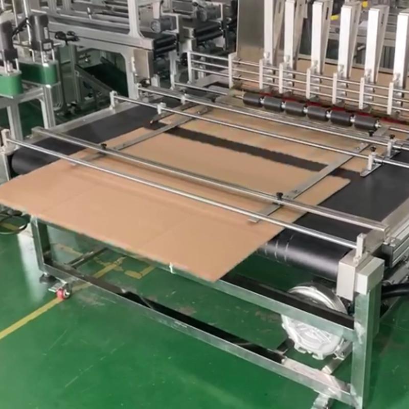 纸箱印刷机自动送纸机瓦楞纸板水墨印刷开槽模切机纸箱印刷机器