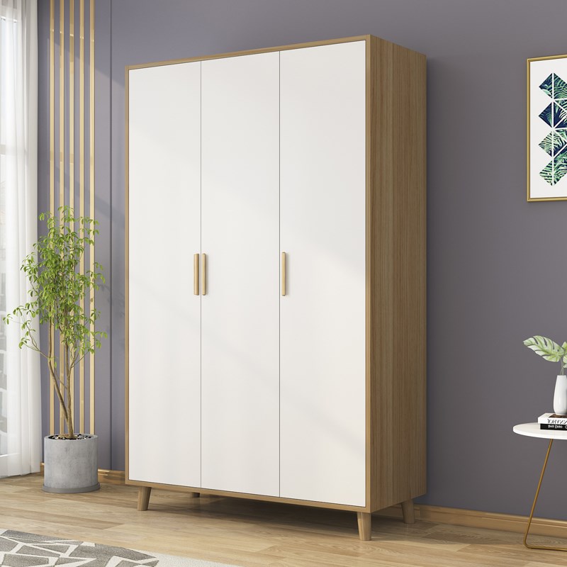 简易衣柜家用卧室出租房用经济型组装衣橱现代简T约小户型收纳柜