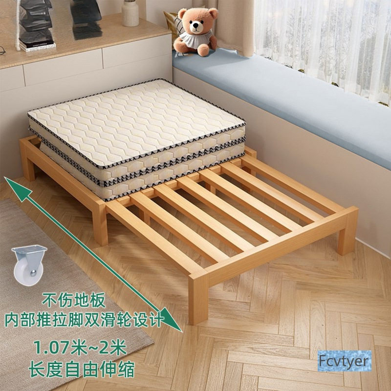 锴引实木伸缩折叠双人沙发床