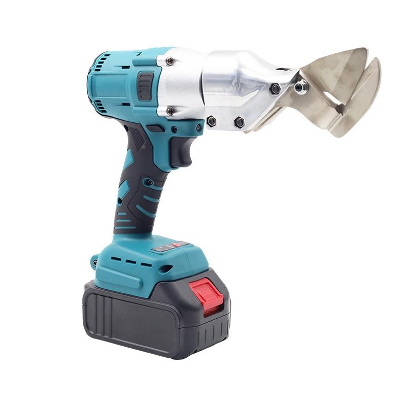 皮新款钢无刷工业级电铁皮剪不锈铝铜皮裁剪套装铁皮剪QED电锂动