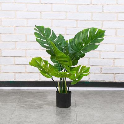 仿真树龟背竹绿植装饰植物造景大型盆栽室内客厅落地家居摆件假树