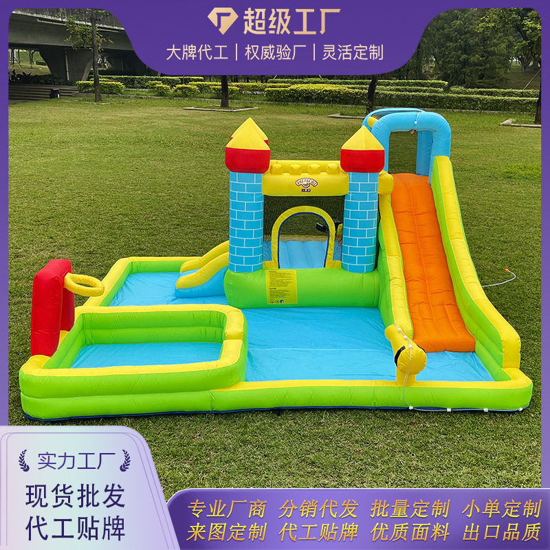 儿童室内外充气城堡蹦床滑梯