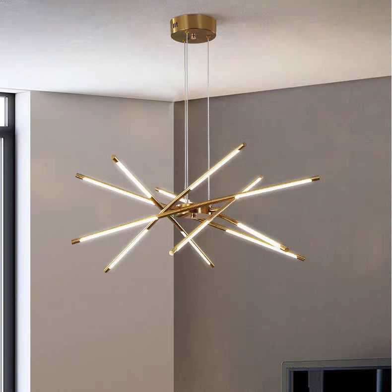 北欧时尚主简约主客厅吊灯餐厅灯创意极简餐桌枝形新款跨境灯具