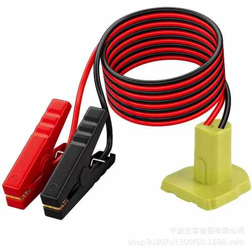 汽车启动器搭电应急启动电源12AWG纯铜1.8米便携式跨接启动电缆