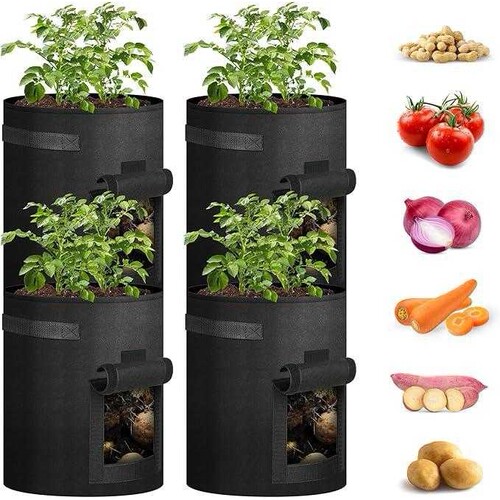 A 63507 Felt Potato Grow Bag 马铃薯种植袋 欧美风向跨境亚马逊