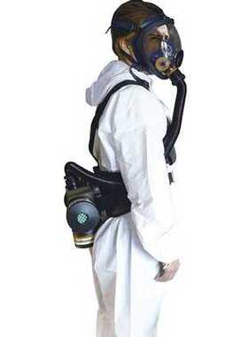 保尔夫PRF-103RAD自动变光送风电焊面罩含主机3个滤罐锂 电充电器