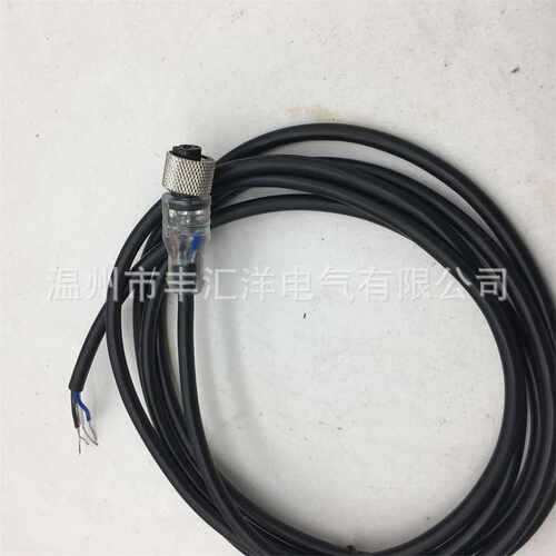 耐油耐高温耐腐蚀连接线四芯 RKC4T-P7X2-2-5-10/TXL带LED连接线
