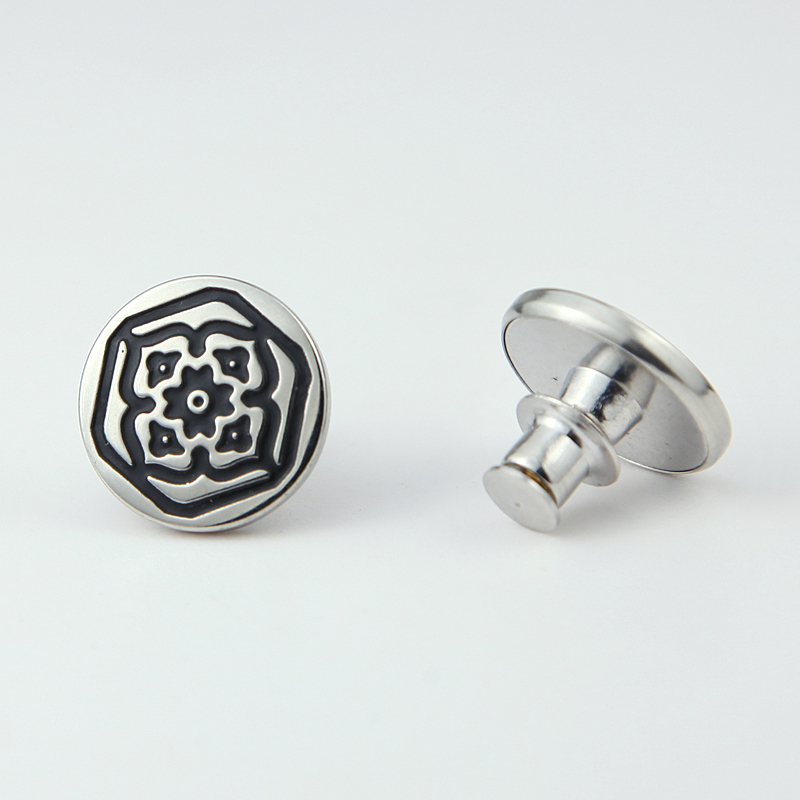 窗帘绑带扣子免钉扣固定可定制logo定做20mm2公分100颗免打孔纽扣