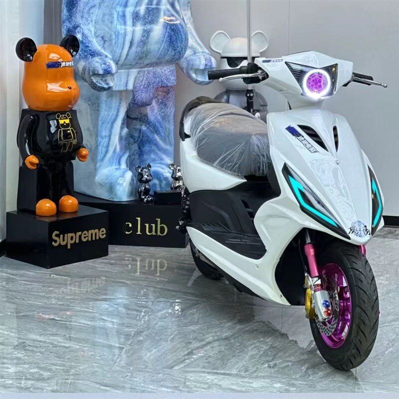 5500W7分线三阳鬼一鬼火电摩工厂车电动车升级72伏v大功率青年