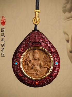 本命佛吊坠十二生肖八大守护神本命佛牌项链车挂阿弥陀佛狗猪