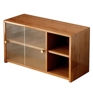 厨房碗碟收纳架台面小型碗柜家用多功能置物架杯架2024新款储物柜