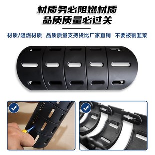 适用金吉拉拿破仑450黑旗500排气罩 闪600摩托车排气防烫罩隔热盖