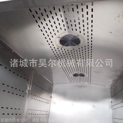 绿色环置保烟烟熏炉 烤肠蒸煮烟熏 大炉型全自动ZGL熏炉 外发烟通