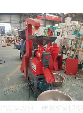 家五用谷杂粮米碾米机 小谷子高粱去皮成机 农业FUX砂型轮脱皮加