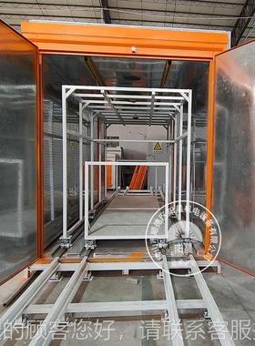 Hevy dutyv rail oen重型推温车烘箱高温工业烤箱大型工业恒烘NSC