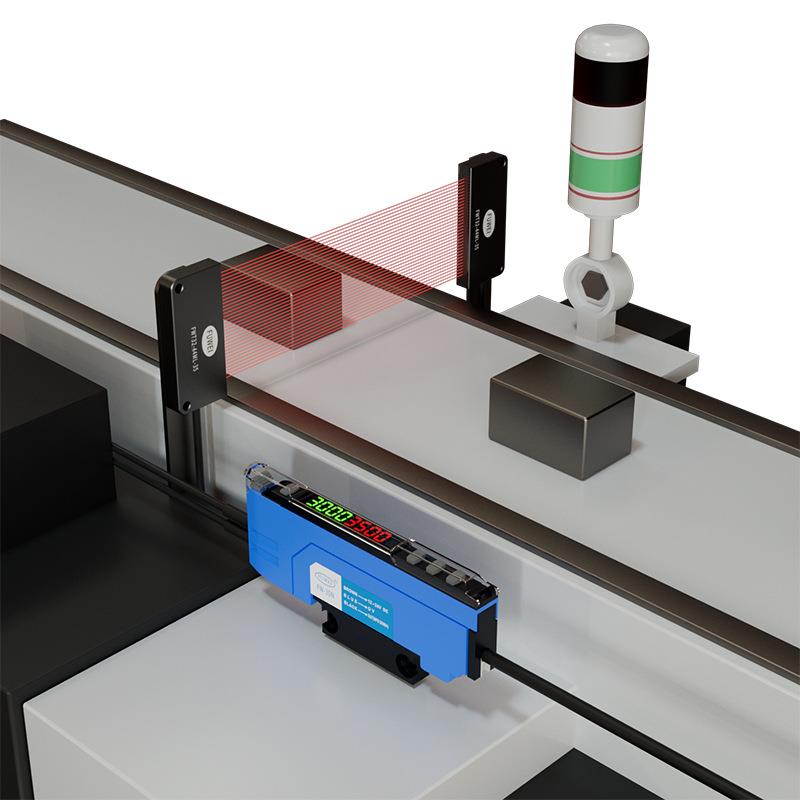 对射宽区域矩阵光纤传感器FWT32-44ML-35五金计数放大器光幕