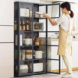 厨房置物架理整架调料架子橱收纳架厨房XZA用家用品置物架餐边柜