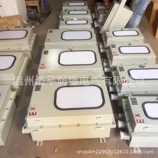 供应防爆配电箱户外防爆电控箱双层门防爆防雨箱洛平防爆