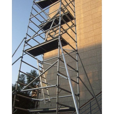 德国标准外贸scaffolding铝合金脚手架扣件 配件出口阿里脚手架及