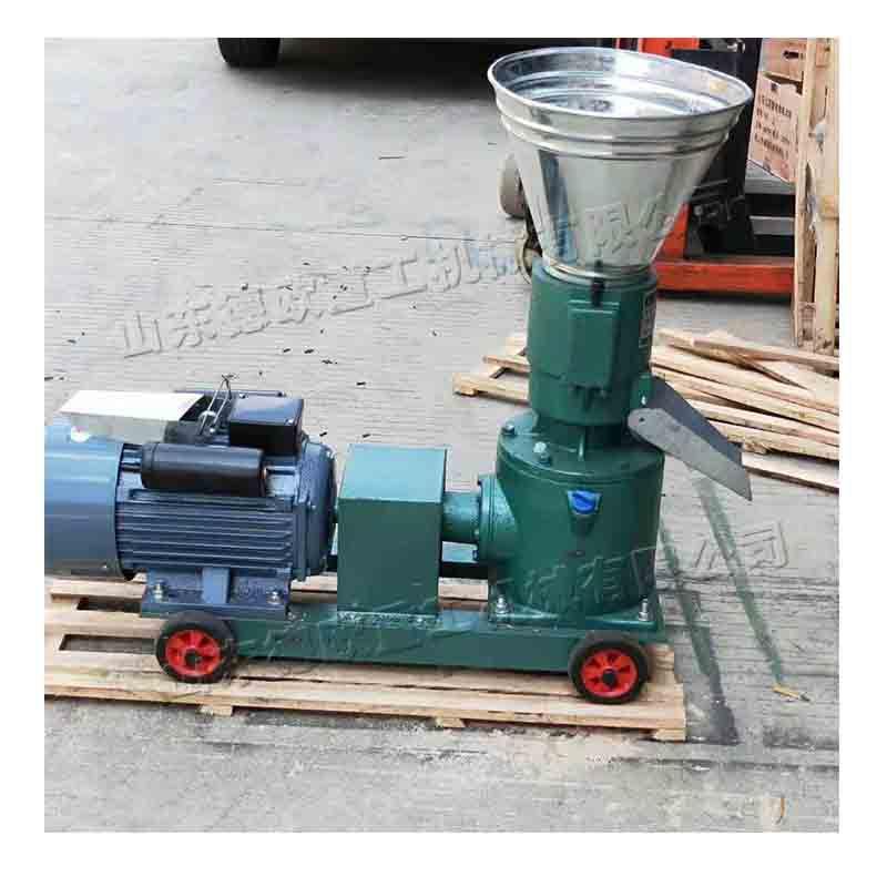 牌家禽家畜饲料制粒机 麦麸豆粕草粉颗粒机 干进干出造粒工具
