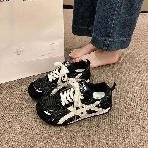 漫锐潮流休闲运动鞋店1网面透气德训鞋女轻便休闲时尚运动鞋