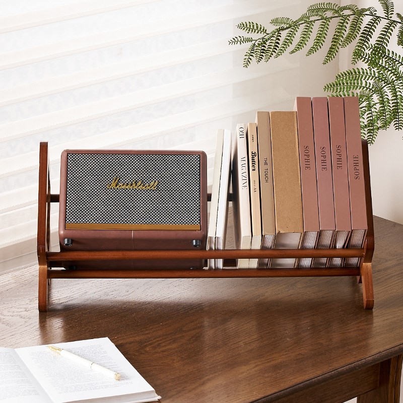 简易书架儿童床i头小型桌面创意办公室置物架学生床头飘窗台收纳