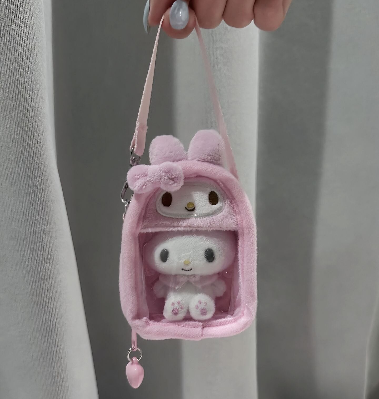 新品甜美少女心美乐蒂娃包棉花娃娃毛绒玩偶迷你娃包挂件包小痛包