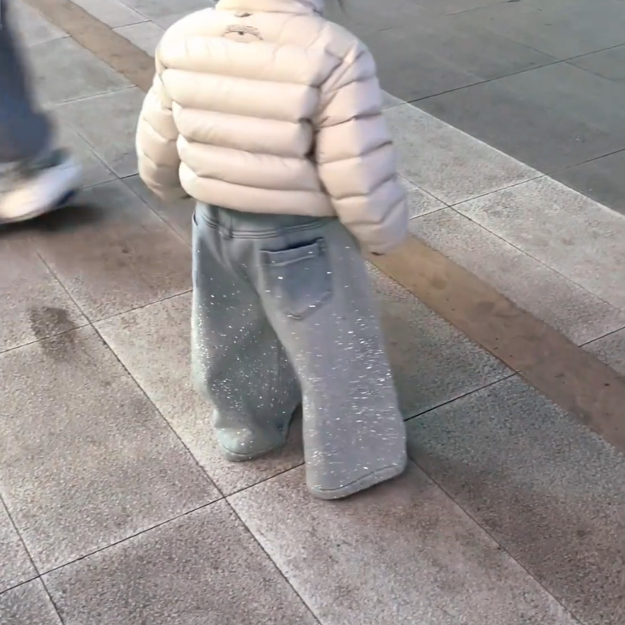 满天星裤子女童2026年秋冬满钻爆闪男女同款牛仔裤一体加厚绒,童装/婴儿装/亲子装,儿童牛仔裤,淘宝优惠券,粉丝福利购,淘宝优惠卷