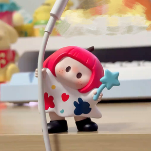 新款潮玩摆件南瓜头公仔右右酱萌趣歪头盲盒icon box