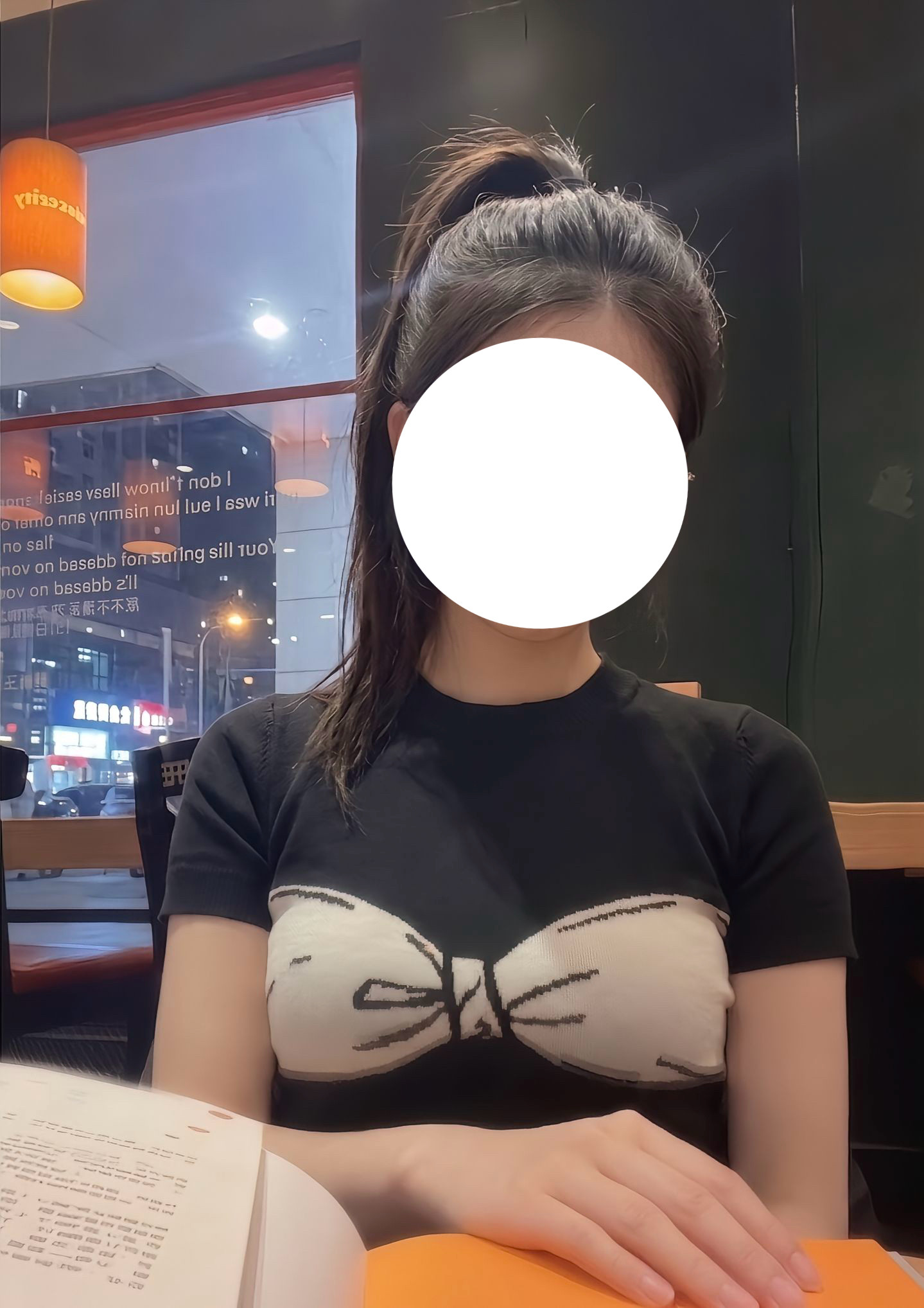 圆领蝴蝶结百搭显瘦短款上衣女复古冰丝短袖针织衫夏季新款时尚