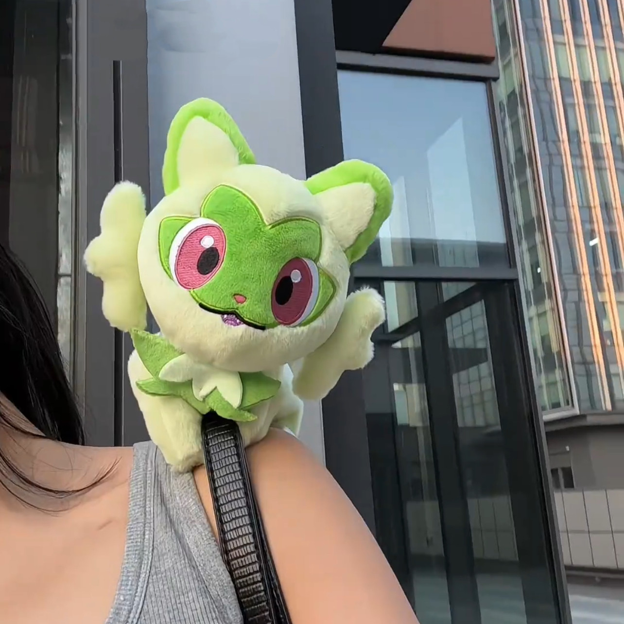 可爱精灵娃娃礼物动漫同款绿色新款玩偶毛绒玩具儿童公仔挂件,玩具/童车/益智/积木/模型,毛绒/玩偶/公仔/布艺类玩具,淘宝优惠券,粉丝福利购,淘宝优惠卷