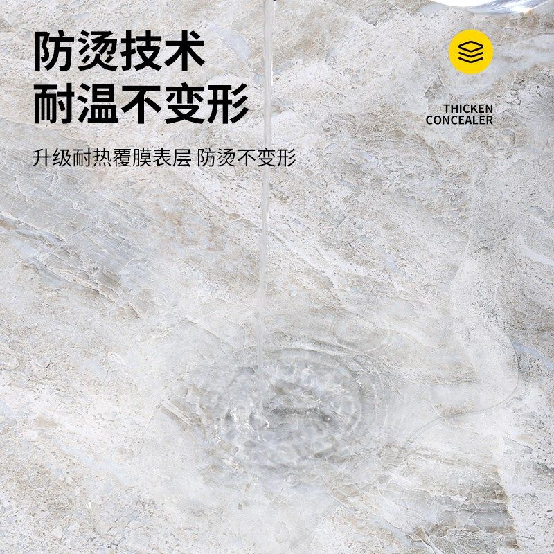 厨房防油贴纸防水自粘墙纸灶台橱柜加厚耐高温大理石台面专用贴膜,家居饰品,瓷砖贴,淘宝优惠券,粉丝福利购,淘宝优惠卷