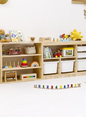 蒙氏早教中心教具玩柜幼儿分益智具展示柜园儿童玩具类JVY整理储