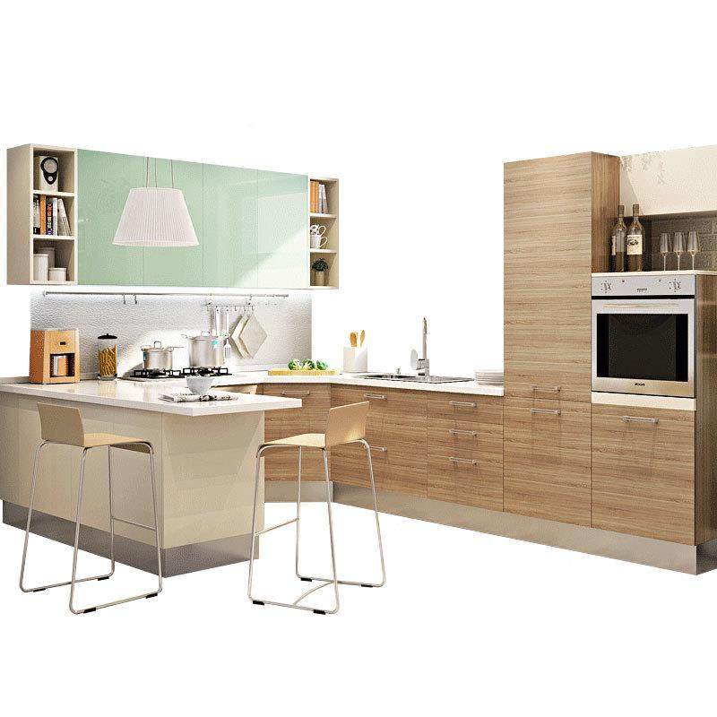 纹厨柜做整体橱柜木田园风格双饰面SKB厨房巴维尔亚,电子元器件市场,其它元器件,淘宝优惠券,粉丝福利购,淘宝优惠卷