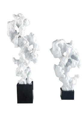 现代新摆中白色珊瑚书件GD-A1305书房书桌柜桌面软装式艺术工艺品